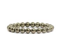 QHQQXN CCXXYGWJ Bracelet Extensible en Perles Rondes de 8 mm, 7 Pouces, Unisexe