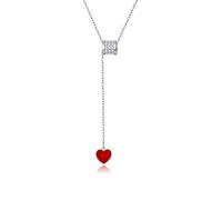 QHQQXN Collier avec Pendentif en Argent Sterling 925, Collier de Taille d'amour pour médecin, Cadeau Professionnel de santé, Bijoux