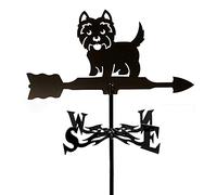 QHQQXN Girouette, girouette en Forme d'animal avec Montage sur Le Toit, décorations de Jardin, girouette, indicateur de Direction du Vent, pour extérieur, Ferme, Cour, Jardin, tonnelle, Ornement