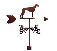 QHQQXN Girouette rétro à Montage sur clôture, girouette météo, indicateur de Direction du Vent, Ornement, Cour extérieure, Jardin, scène de Ferme, Outils de Mesure, décorations