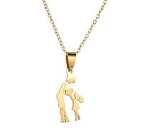 QHQQXN HHRLCH Collier Maman et Moi en Argent Sterling 925, Pendentif Mère Amour Fille Collier Famille Fête des Mères, Collier Maman Fille, Collier Chambre d'enfant Maman et Moi, Ensemble Collier