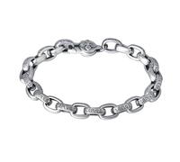 QHQQXN MOCHAMIK Mantra Bouddhiste à Six Personnages en Argent Pur S925 avec Fermoir, Outil Diamant Bouddhiste en Argent Pur S925 pour Homme