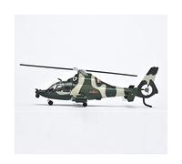 QHQQXN Modèle d'avion adapté pour Gunship Z-19 Fighter en Alliage métallique moulé sous Pression à l'échelle 1 100, Cadeau de Collection, kit de Jeu de Passe-Temps (C)