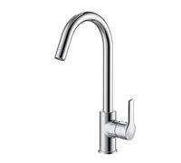 QHQQXN Robinet d'évier de Cuisine mitigeur de lavabo, Robinet de lavabo de Cuisine Rotatif à 360 °, Bec pivotant Monobloc à Levier Unique, Robinet Froid et Chaud, Excellente Bobine, Double