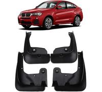QHuaL 4Pcs Voiture Bavette Garde Boue pour BMW X4 M40i M Sport F26 2015 2016 2017 2018 Avant et Arrière Anti ÉClaboussures Accessoires de Protection de Voiture