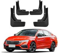 QHuaL 4Pcs Voiture Bavette Garde Boue pour Skoda Octavia Pro 2021 Avant et Arrière Anti ÉClaboussures Accessoires de Protection de Voiture