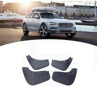 QHuaL 4Pcs Voiture Bavette Garde Boue pour Volvo V90 2016-2022 Avant et Arrière Anti ÉClaboussures Accessoires de Protection de Voiture