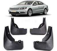 QHuaL 4Pcs Voiture Bavette Garde Boue pour VW CC 2012-2017 Avant et Arrière Anti ÉClaboussures Accessoires de Protection de Voiture