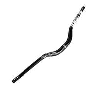 QHYRZE 31.8mm VTT Riser Guidon 780mm Extra Long en Alliage D'aluminium Bar DH XC Vélo VTT Guidon Rise 50mm(White)