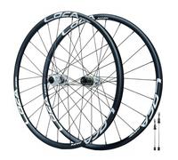 QHYRZE Gravel Paire De Roues Vélo De Route 700C Jante 24H Roue À Frein À Disque Blocage Rapide Avant 100mm Arrière 135mm 360 Clics Moyeu À Rayons Droits, pour Cassette 7-12 Vitesses(700c Titanium)