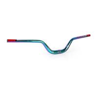 QHYRZE Guidon VTT 31,8 Mm en Alliage D'aluminium VTT High Riser Guidon 720/780 Mm Extra Long Bar Rise 90 Mm, for XC/DH(Colorful 780mm)