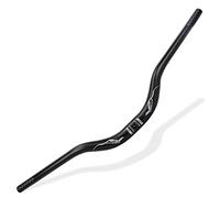 QHYRZE Guidon VTT 31,8 Mm Guidon VTT Riser 720 Mm 780 Mm Barre en Alliage D'aluminium Extra Longue XC DH Guidon De Vélo De Descente Rise 55 Mm(Black,720mm)