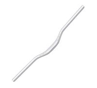 QHYRZE Guidon VTT Riser 31.8mm * 630/700mm Guidon De VTT en Forme D'hirondelle Guidon De Vélo Montée 50mm Barre en Alliage D'aluminium(White 700mm)