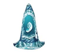 QHZLY Sea of Love Cape à capuche pour adolescents Taille M pour cosplay, bal masqué, scène, Comic-Con, carnaval, jeu de rôle