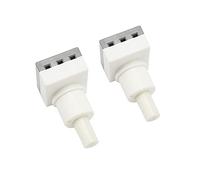 QHZOZMD Pièces de Rechange 34404-SDA-A21 34404-SDA-A22 pour Acura (2004-2013) pour Honda (2003-2012) pour interrupteurs de dôme (Jeu de 2)