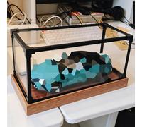 QHZYMX Boîte en Acrylique Transparent pour L’Affichage, Objets De Collection/boîtes Rangement Anti-poussière pour Souvenirs, Décoration La Maison(50X45X40cm/20X18X16in)