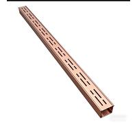 QHZYMX Canal de Drainage Cache-canalisation De Piscine Dissimulé, Kit Caniveaux en Acier Inoxydable pour Extérieur, L 100 Cm / 3,3 Pi, Système Gouttières Drainage Solutions(Gold,10x3cm/3.9x1.2in)