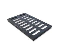 QHZYMX Canal de Drainage Grille De Caniveau en Fonte, Rectangulaire pour Caniveaux Pluviaux, Couvercles Anti-fuites, Largeurs 80, 70, 60, 50, 40, 30, 20 Et 10 Cm, Robuste(50x50X3cm/20x20x1.2in)