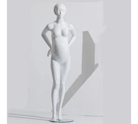 QHZYMX Mannequins Corps Entier Mannequin Femme Corps Entier, Poses Réglables, Mannequins De Maternité pour Stands Vêtements, Présentation Robe, Torse - Design Détachable(Style 2)