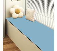 QHZYMX Tapis de FenêTre Tapis Protection Imperméable Fenêtres en Baie, Seuil Ultra-Fins Appuis Fenêtre Ciment, Marbre, Béton Ou Carrelage, Coussin Absorbant Et Anti-poussière(L x W 250x15cm(98x6in))