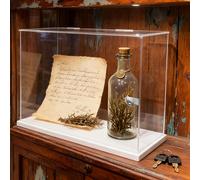 QHZYMX Vitrine en Acrylique avec Serrure, Protection Anti-poussière pour Jouets De Collection, Sacs À Main, Chapeaux, Trophées, Casques, Boîtes Transparentes(20X45X45cm/8X18X18IN)