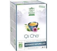 Thé blanc Qi Cha bio-18 sachets-Thés de la pagode - 60 sachets