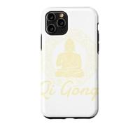Qi Gong Buddha | Exercices Chinois Méditation Coque pour iPhone 11 Pro