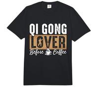 Qi Gong Lover Before Coffee Lover Meditation Coffee Lover Qigong Comfort Colors Adult Heavyweight T-Shirt