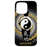 Qi Gong - Yin Yang, Tai Chi, Qigong Coque pour iPhone 15 Pro Max