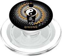 Qi Gong - Yin Yang, Tai Chi, Qigong PopSockets PopGrip pour MagSafe