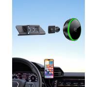 Qi2.2 Support de téléphone de voiture sans fil rapide 25 W pour Audi A3/S3 | RS3 2022-2025, Magsafe Accessories Support magnétique à charge rapide pour téléphone portable compatible avec iPhone et