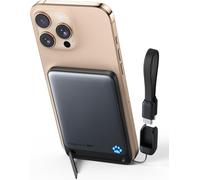 Qi2-Certificat 20w Batterie Externe,5000mah Magnetique Power Bank,Charge Rapide Powerbank Travel Essentials,Batterie Portable Mince Compatible Avec Iphone 16 15 14 13 12 Pro Max