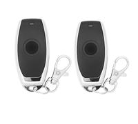 QIACHIP Télécommande sans Fil RF 433Mhz Remote Transmetteur Porte-clés 1527 Code d'apprentissage 1 Bouton, à Utiliser avec Le récepteur QIACHIP