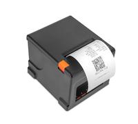 Qian Imprimante de reçus Thermique, 80mm, POS, découpe Automatique ESC/POS | Vitesse 220 mm/s | Pilote Windows, MacOS, Linux | Support Mural | Connexion USB, LAN, Bluetooth