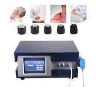 QianCruxtacy Appareil Professionnel De Thérapie par Ondes De Choc, équipé De 5 Têtes De Massage, pour Dysfonction érectile Et Soulagement des Douleurs, 5 Têtes De Massage pour Traitement Complet