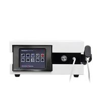 QianCruxtacy Dispositif Pneumatique de Thérapie par Ondes de Choc pour la Dysfonction Érectile et la Physiothérapie, 5 Embouts, 8/10 Bar de Pression pour Le Soulagement des Douleurs Articulaires B