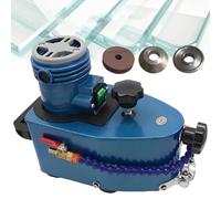 QianCruxtacy Polisseuse électrique Portable pour Chants De Verre 5mm