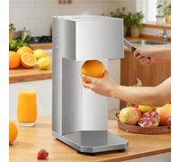 QianCruxtacy Presse Agrumes Électrique Multifonction en Acier Inoxydable, Appareil Professionnel pour Oranges, Pamplemousses, Pastèques Et Ananas, Extraction Haute Performance, Nettoyage Rapide