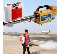 QianCruxtacy Pulvérisateur Nébuliseur Thermique Portable 15L, Machine de Brumisation Électrique ULV et Atomiseur à Aérosol pour la Désinfection des Hôpitaux, Restaurants, Écoles et Jardins 120