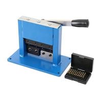 QianCruxtacy Sertisseuse Manuelle Complet avec Système de Marquage Date/Lettres Kit Professionnel pour Scellage de Tubes Dentifrice, Crèmes et Produits Pharmaceutiques