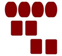 Qianeffort Nextbase Lot de 8 coussinets adhésifs double face de 3 m pour caméra embarquée Rouge