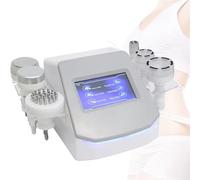 Qiang 120K Corps Amincissant La Machine 6 en 1 Machine à cavitation par radiofréquence Machine Amincissante pour Visage,l'abdomen,Fesses et Cuisses,pour Spa/Salon,Institut de Beauté
