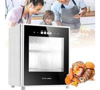 Qiang Boîte De Fermentation À Pâtes Électrique 40L,Chambre De Pousse Boulangerie avec Contrôle Température 20-50°C & Humidité 60-90%,Étuve À Pain pour Levain,Yaourt