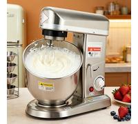 Qiang Robot Pétrin Professionnel 500W - Moteur Puissant et 3 Vitesses pour Pâte à Pain et Pizza | Tête Inclinable et Nettoyage Facile 10L