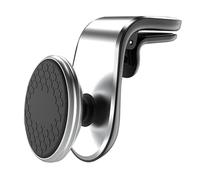 QIANGFAFA Support Telephone Voiture Magnetique pour Audi RS 5 Coupe II (F5) 2020-, Support de Sortie d'air Portable Voiture Pose Telephone Voiture, Phone Holder Accessoires,Silver