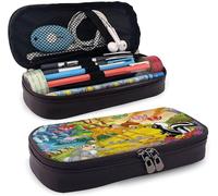 Qiangq Dororo-Hyakkimaru Anime/Cartoon Pen Bag Pencil Case Makeup Pen Pouch Cosmetic Bags Holder Pen For School/Office Pink