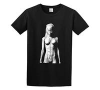 QIANHANTANG Die Antwoord Ugly Boy Yolandi Visser Unisex 100% Cotton Short-Sleeve T-Shirts Black XL