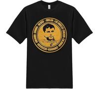 QIANHANTANG El Chaporrito Chapo Guzman Last Narco Mexico Drug Cartel Unisex 100% Cotton Short-Sleeve T-Shirts Black M