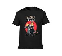 QIANHANTANG R. Kelly The Buffet Tour Rap Unisex 100% Cotton Short-Sleeve T-Shirts Black XXL