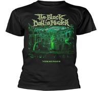 QIANHANTANG The Black Dahlia Murder Verminous Unisex 100% Cotton Short-Sleeve T-Shirts Black XXL